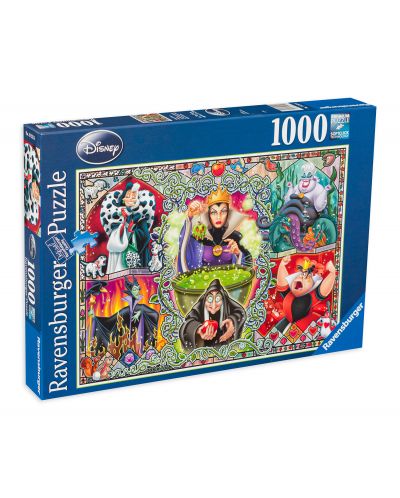 Puzzle Ravensburger de 1000 piese - Raufacatorii Disney - 1