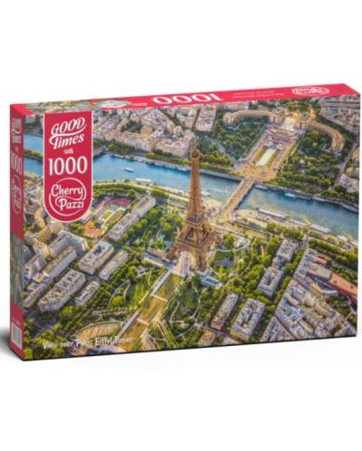 Puzzle Cherry Pazzi de 1000 piese – Vedere spre Paris - 1