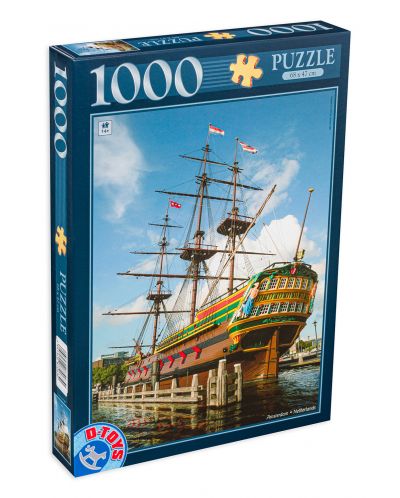 Puzzle D-Toys de 1000 piese - Amsterdam, Olanda - 2