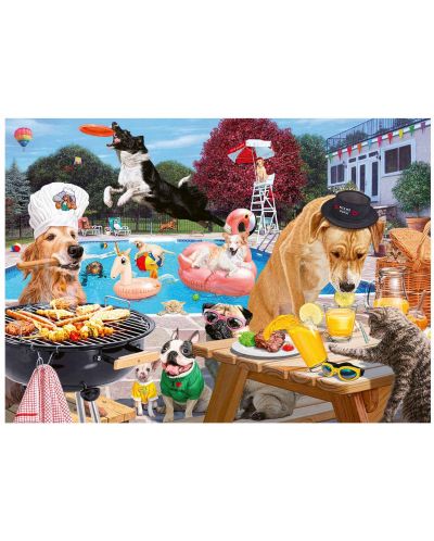 Puzzle Ravensburger de 1000 piese - Summer days for dogs - 2