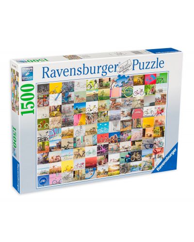 Puzzle Ravensburger de 1500 piese - Biciclete - 1