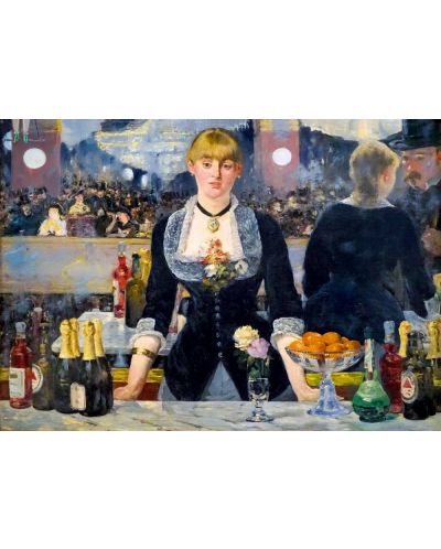 Puzzle Bluebird de 1000 piese - A Bar at the Folies-Bergère, 1882 - 2