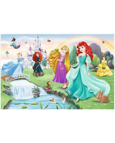 Puzzle Trefl de 60 piese - Disney Princess - 2