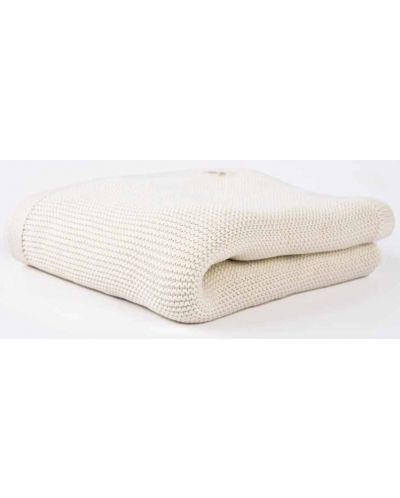 Pătură din bumbac Cotton Hug - Organic, 80 x 100 cm, nor - 2