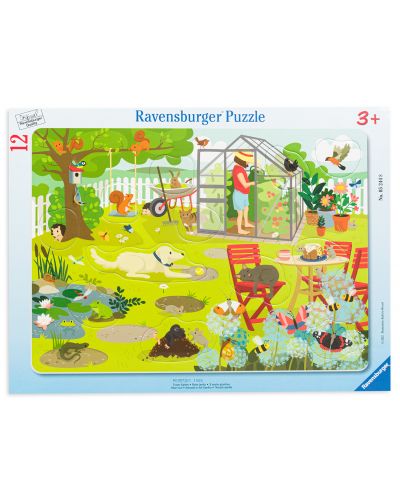 Puzzle Ravensburger din 12 de piese - Grădina noastră - 1