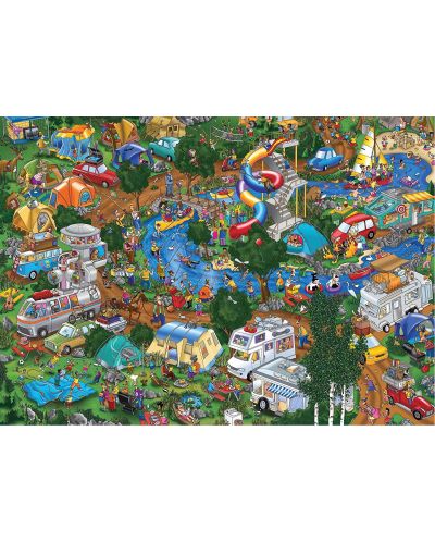 Puzzle Schmidt de 1000 de piese - Evadare în natură  - 2