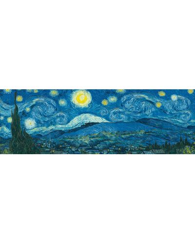 Puzzle panoramic Eurographics de 1000 piese - Noapte instelata, Vincent van Gogh - 2