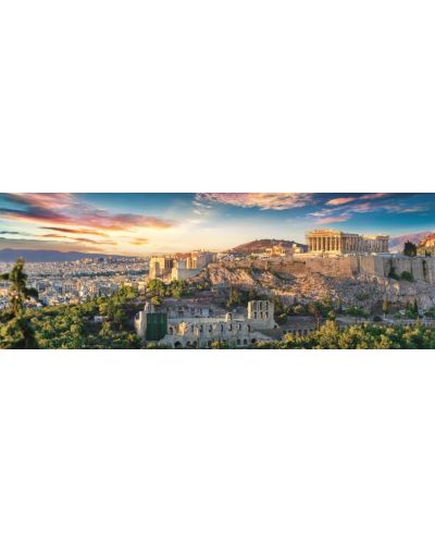 Puzzle panoramic Trefl de 500 piese - Acropola, Atena - 2