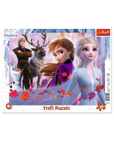 Puzzle Trefl de 25 piese -Adventures in the Frozen  - 1