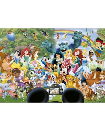 Puzzle Educa de 1000 piese - Lumea minunata Disney - 2