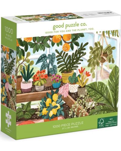 Puzzle Good  Puzzle din 1000 de piese - Greenery - 1