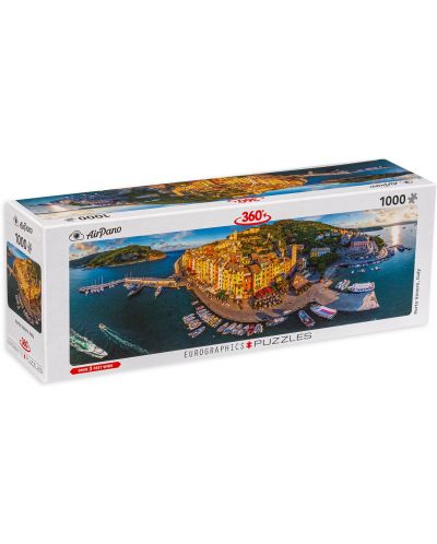 Puzzle panoramic Eurographics de 1000 piese - Porto Venera, Italia - 1