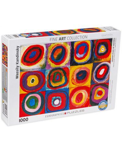 Puzzle Eurographics de 1000 piese – Teoriea culorilor, Wassily Kandinsky - 1