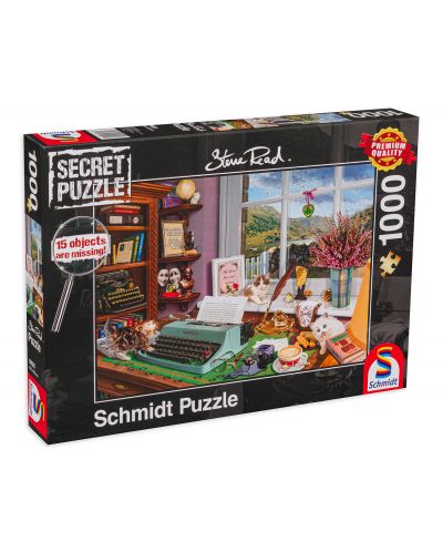 Puzzle-mister Schmidt de 1000 piese - 1000 At The Desk - 1