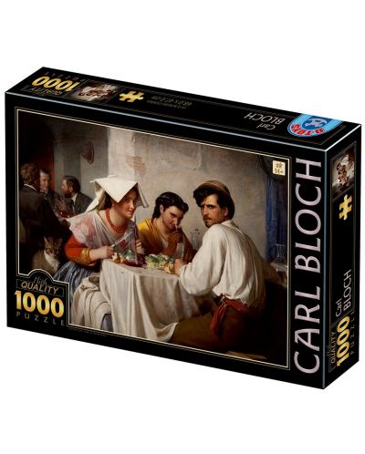 Puzzle D-Toys de 1000 piese - In a Roman Osteria - 1