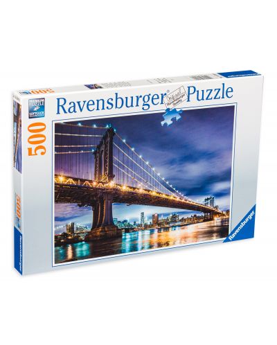 Puzzle Ravensburger de 500 piese - NY Skyline - 1