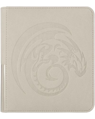 Dragon Shield Zipster Zipster Card Storage Folder - Ashen White (mic) - 1