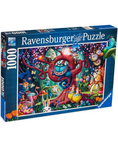 Puzzle Ravensburger din 1000 de piese - Alice în Țara Minunilor - 1