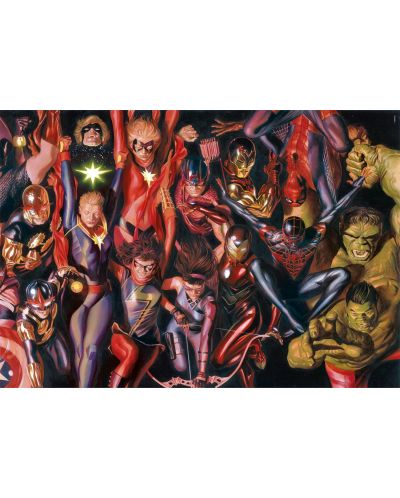 Puzzle Clementoni din 1000 piese - Eroii Marvel - 2