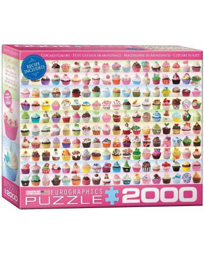 Puzzle Eurographics de 2000 piese - Ispita cu prajituri - 1