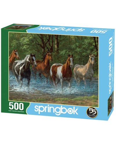 Puzzle Springbok de 500 piese- Summer Creek - 1
