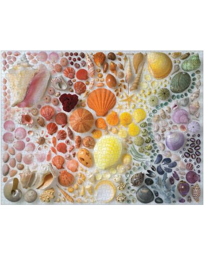 Puzzle Galison de 2000 piese - Rainbow Seashells - 2