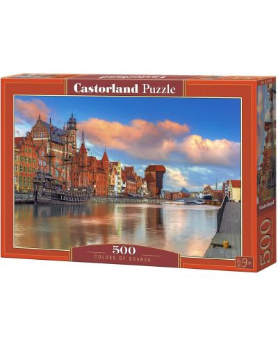 Puzzle Castorland 500 de piese - Colours of Gdansk - 1