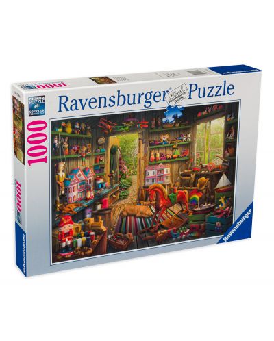 Puzzle Ravensburger cu 1000 de piese - Jucării nostalgice - 1
