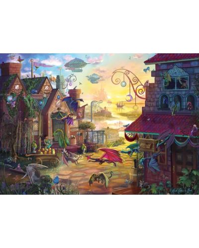 Puzzle Schmidt din 1000 de piese - Poșta dragonilor - 2