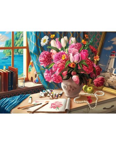 Puzzle Art Puzzle, 1500 piese - Cu parfum de flori - 2
