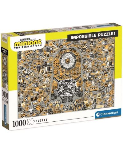 Puzzle Clementoni din 1000 de piese - Minionii 2, tipul 1 - 1