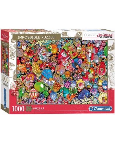 Puzzle Clementoni de 1000 de piese - Crăciun fericit - 1