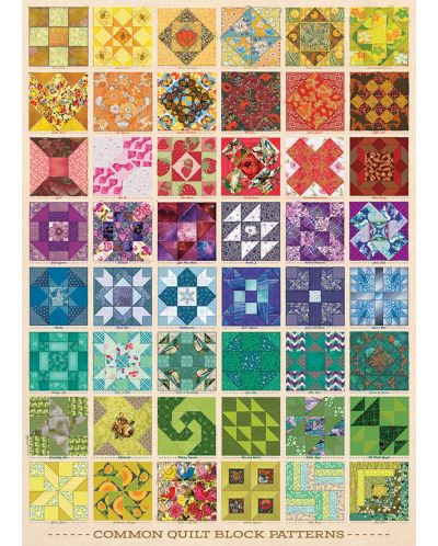 Puzzle Cobble Hill de 1000 piese - Figuri colorate - 2