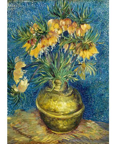 Puzzle Bluebird de 1000 piese - Imperial Fritillaries in a Copper Vase, 1887 - 2