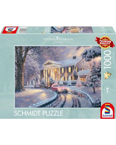 Puzzle Schmidt de 1000 de bucăți - Graceland Christmas - 1