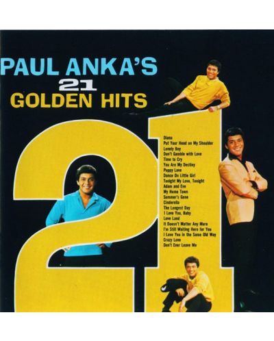 Paul Anka - 21 Golden Hits (CD) - 1