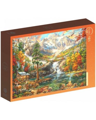 Puzzle Grafika din 500 de piese - Aproape rai - 1