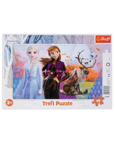 Puzzle Trefl de 15 piese - Frozen 2 - 1