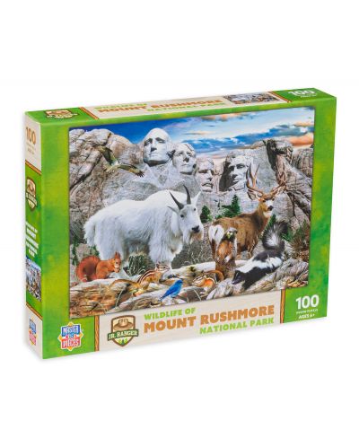 Puzzle Master Pieces din 100 de piese - Mount Rushmore - 1