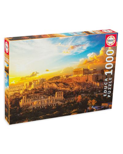 Puzzle Educa 1000 de piese - Acropole, Atena - 1