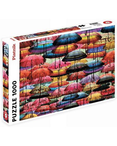 Puzzle Piatnik de 1000 piese - Umbrele - 1