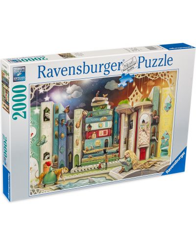 Puzzle Ravensburger din 2000 de piese - Bulevardul Cartilor - 1