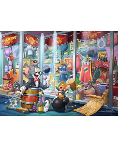 Puzzle Ravensburger 1000 de piese -  Tom si Jerry - 2