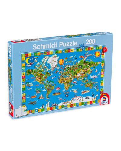 Puzzle Schmidt de 200 piese - Your amazing world - 1