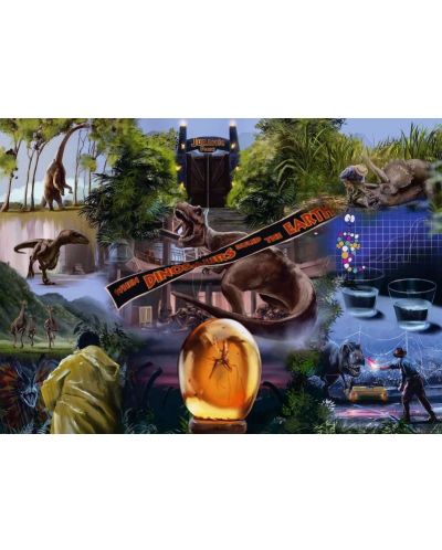Puzzle Ravensburger 1000 de piese - Jurassic Park - 2