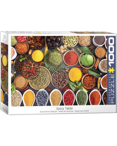 Puzzle Eurographics de 1000 piese - Spicy Table - 1