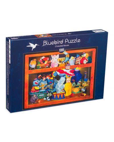 Puzzle Bluebird de 1000 piese - Crowded House - 1