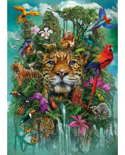 Puzzle Schmidt de 1000 piese - King Of The Jungle - 2
