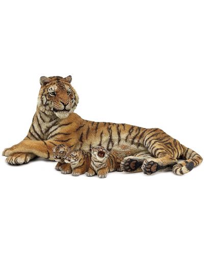 Figurina Papo Wild Animal Kingdom – Tigresa care alapteaza - 2