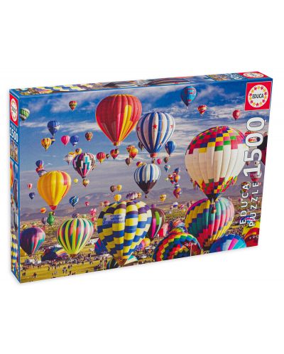 Puzzle Educa din 1500 de piese - Baloane cu aer cald - 1